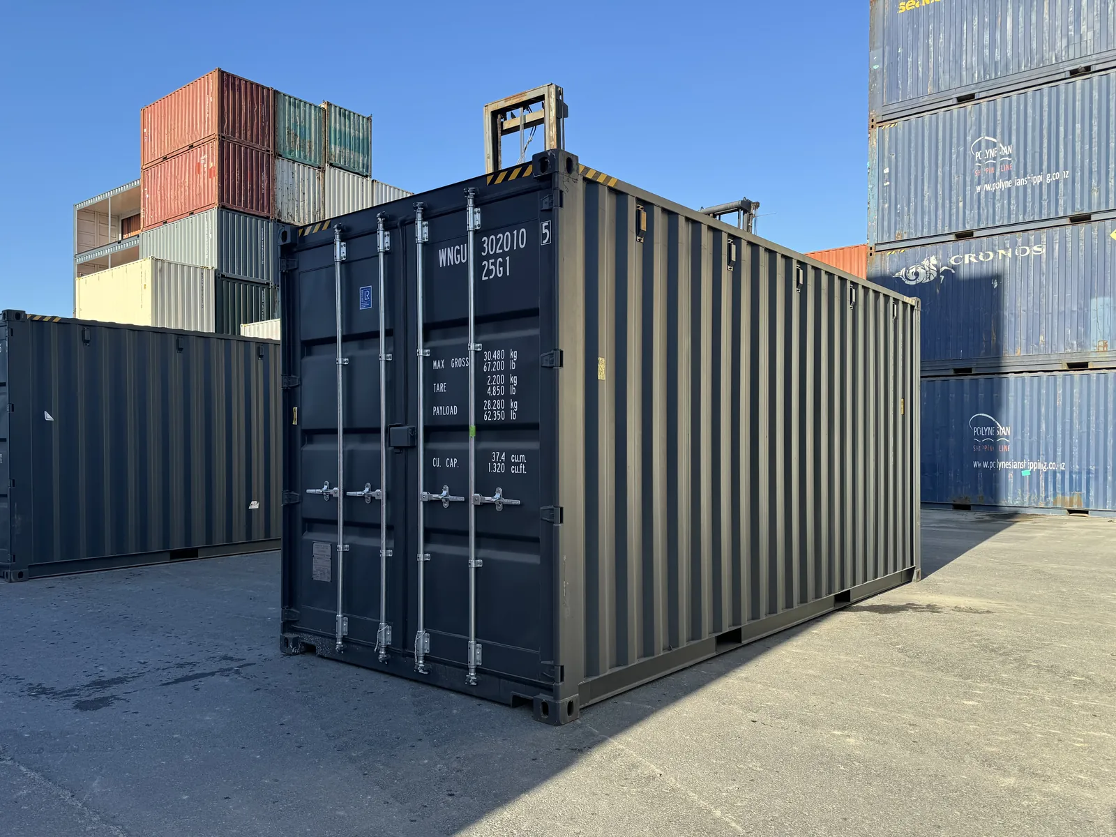 New high cube shipping container ready for delivery in Bundaberg